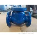 DIN3352-F6 DUCTILE الحديد الزهر الحديد متلوهة صمام فحص